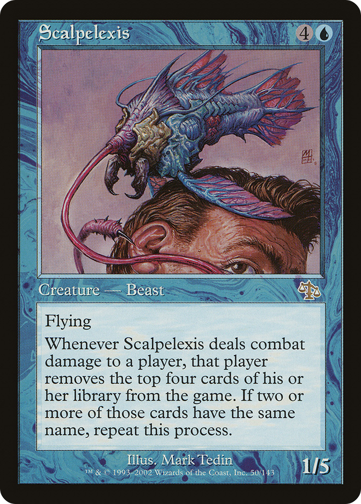Image of Scalpelexis (JUD-050) - Judgment Foil
