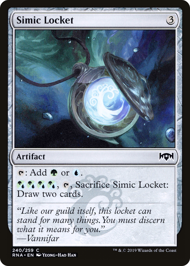 Image of Simic Locket (RNA-240) - Ravnica Allegiance
