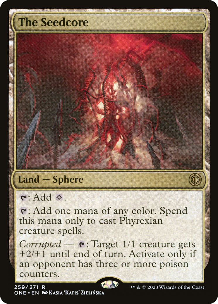 Image of The Seedcore (ONE-259) - Phyrexia: All Will Be One Foil