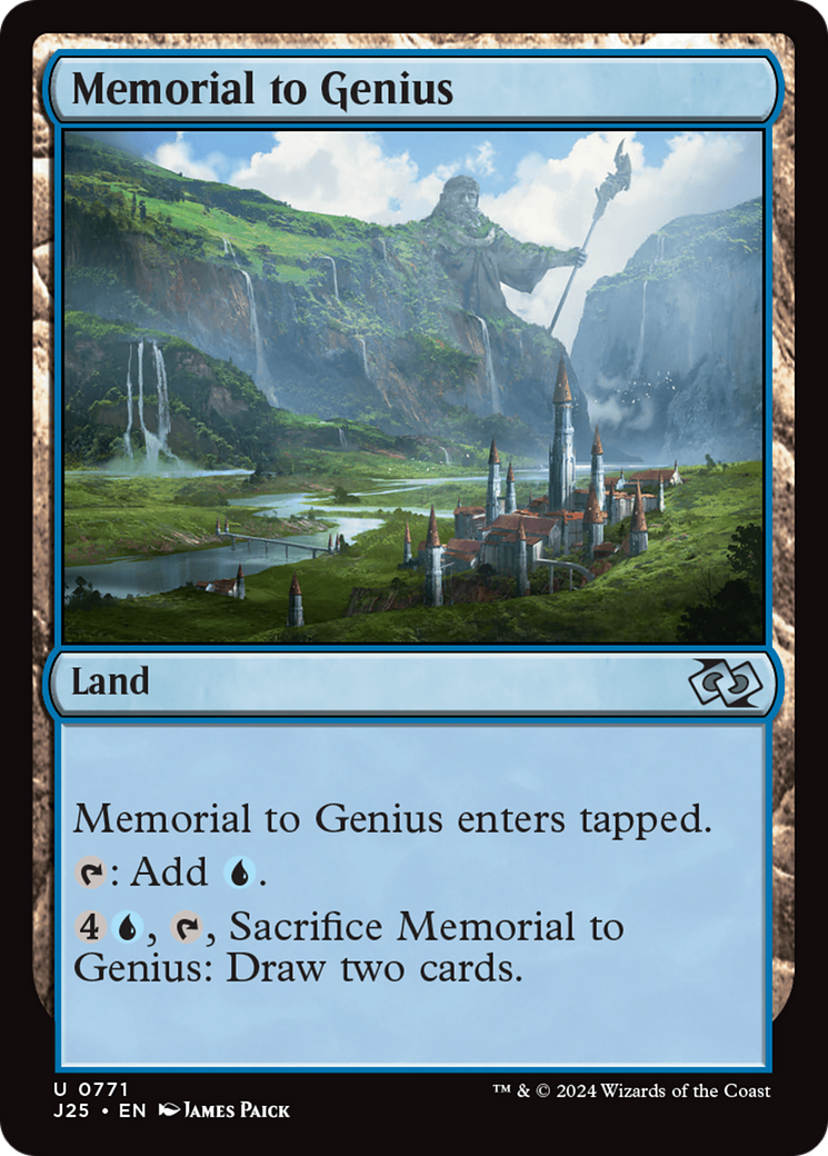 Image of Memorial to Genius (J25-771) - Foundations Jumpstart