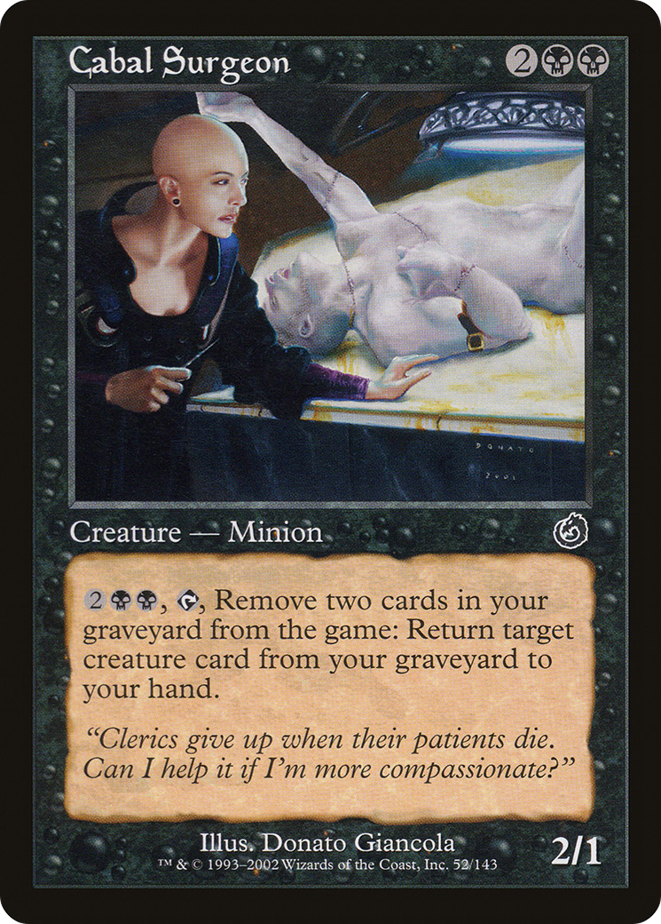 Image of Cabal Surgeon (TOR-052) - Torment Foil