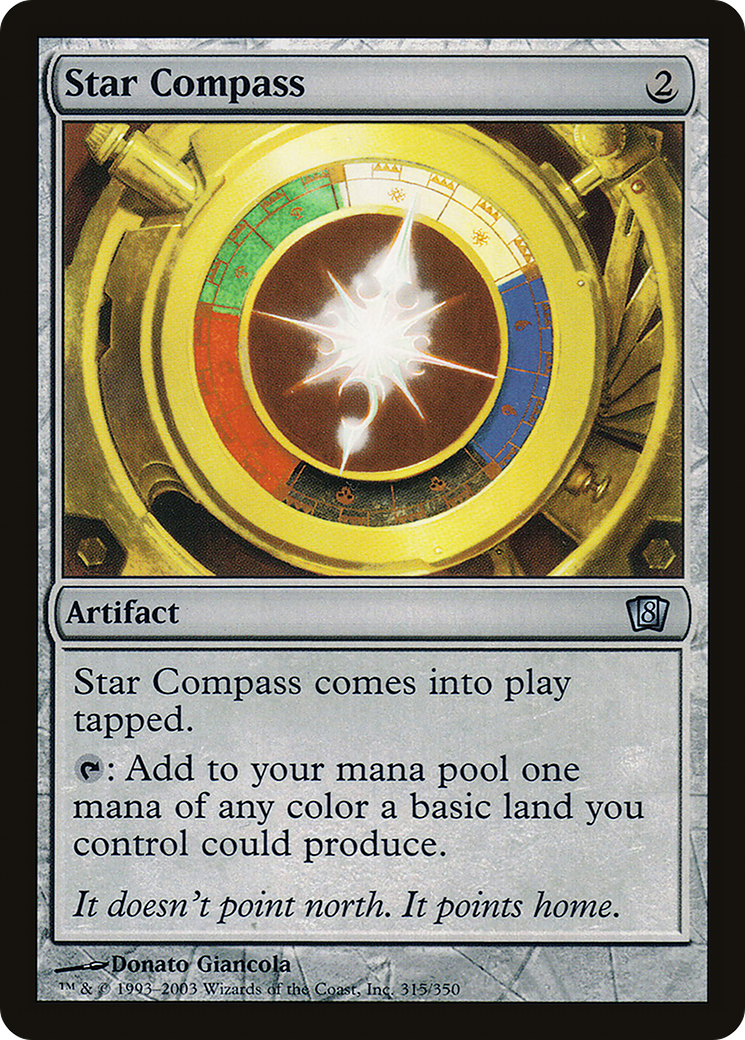 Image of Star Compass (8ED-315) - 8th Edition