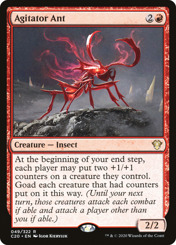 Image of Agitator Ant (C20-049) - Commander 2020