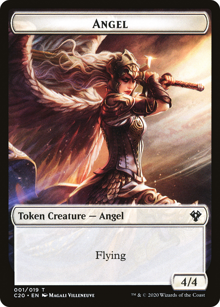 Image of Angel (TC20-001) - Commander 2020 Tokens