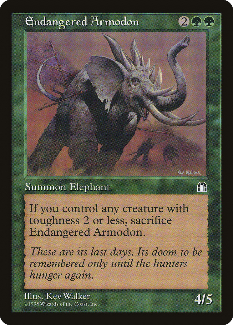 Image of Endangered Armodon (STH-) - Stronghold