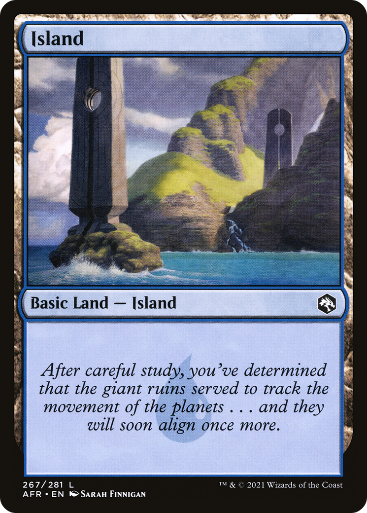 Image of Island (267) (AFR-267) - Adventures in the Forgotten Realms