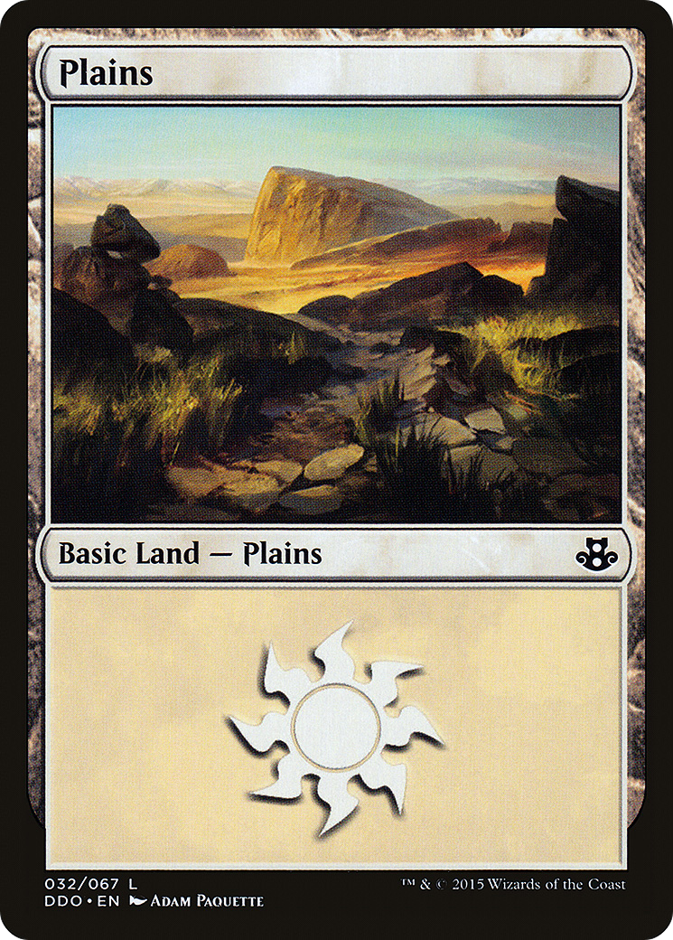 Image of Plains (032) (DDO-032) - Duel Decks: Elspeth vs. Kiora