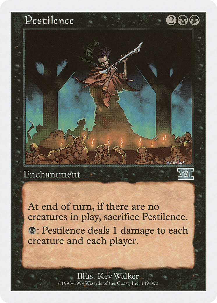 Image of Pestilence (6ED-149) - Classic Sixth Edition