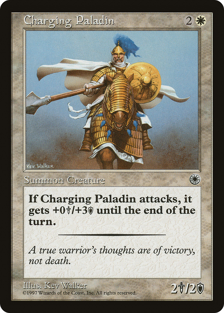 Image of Charging Paladin (POR-) - Portal