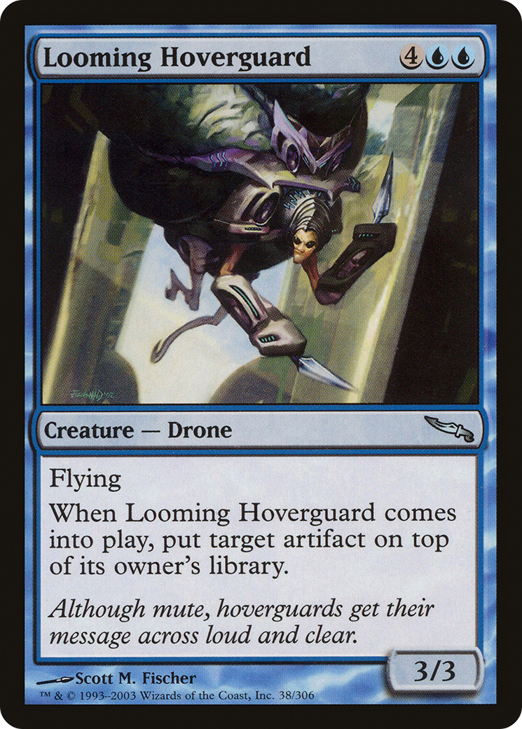 Image of Looming Hoverguard (MRD-038) - Mirrodin
