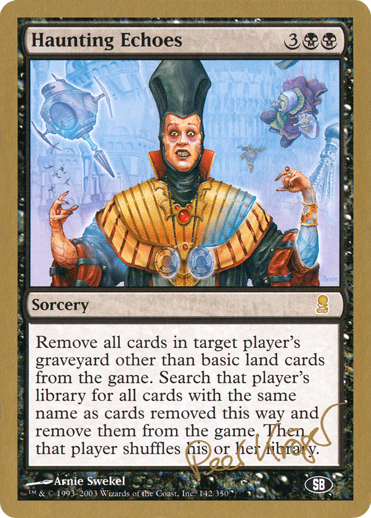 Image of Haunting Echoes - 2003 Peer Kroger (JUD) (SB) (WCD-) - World Championship Decks 2003