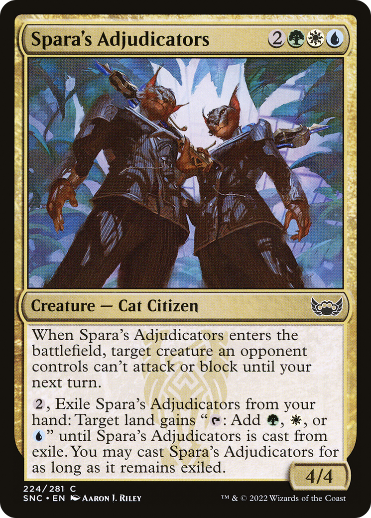 Image of Spara's Adjudicators (SNC-224) - Streets of New Capenna