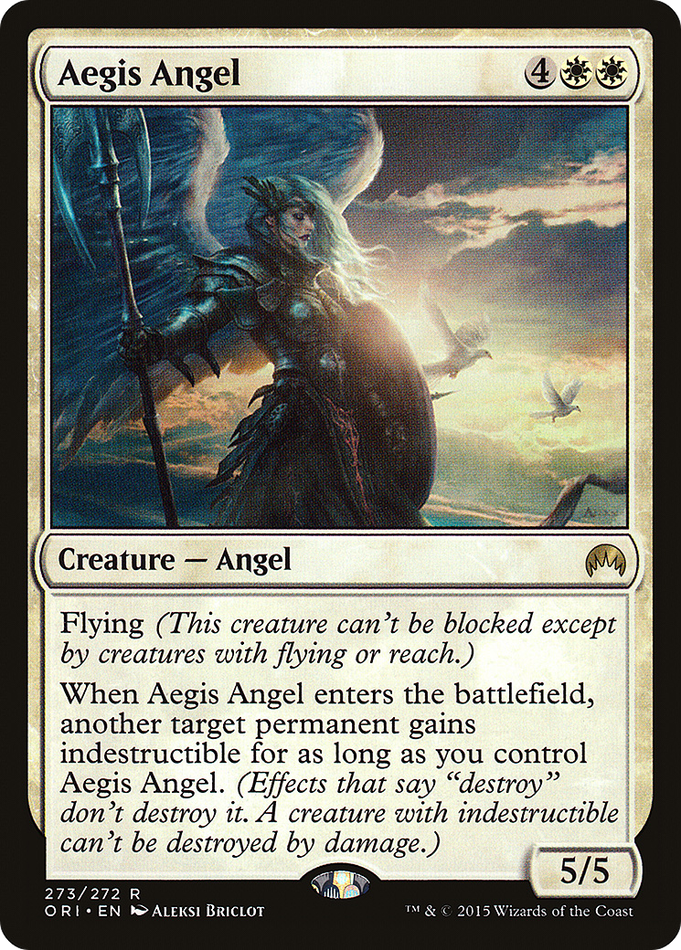 Image of Aegis Angel (ORI-273) - Magic Origins