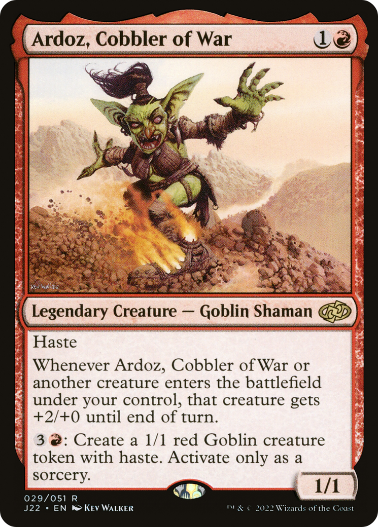 Image of Ardoz, Cobbler of War (J22-029) - Jumpstart 2022