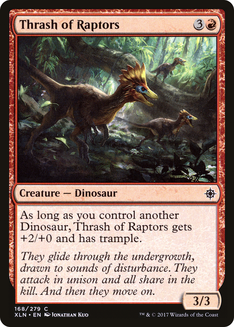 Image of Thrash of Raptors (XLN-168) - Ixalan