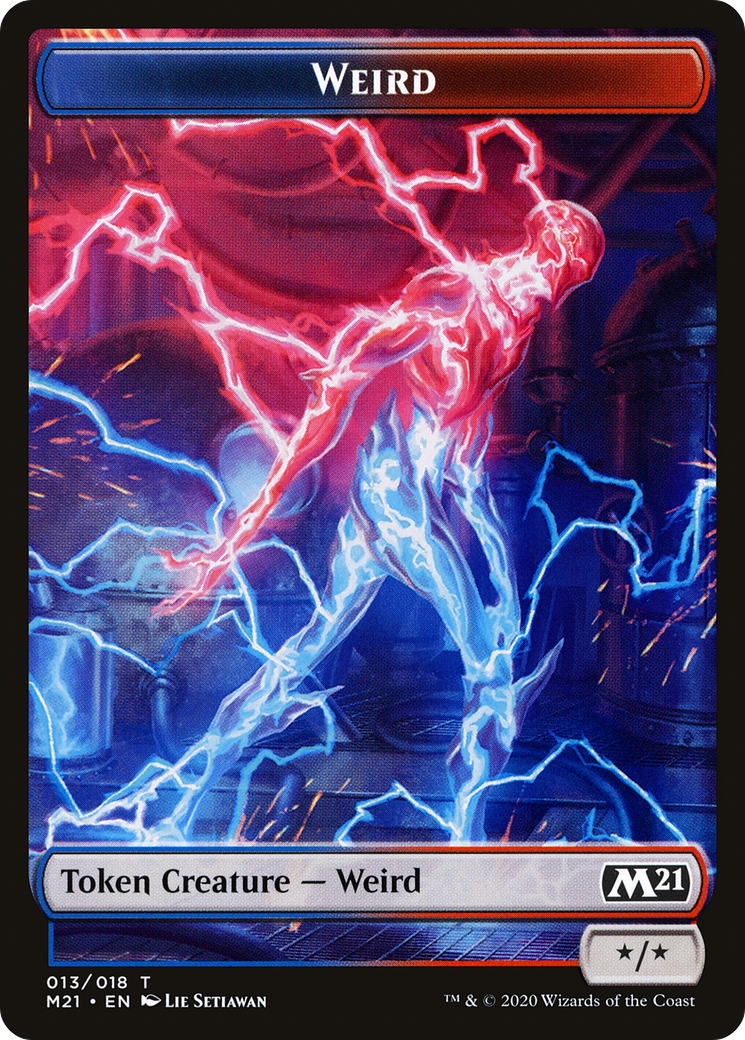 Image of Weird (TM21-013) - Core Set 2021 Tokens Foil