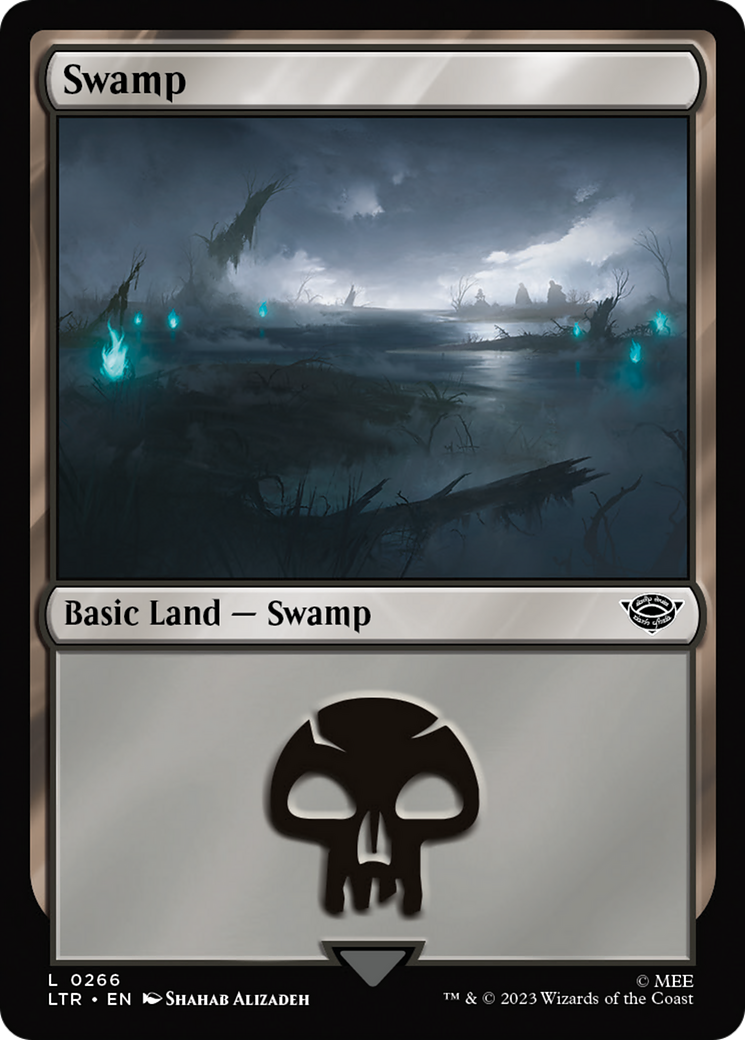 Image of Swamp (0266) (LTR-266) - The Lord of the Rings: Tales of Middle-earth Foil