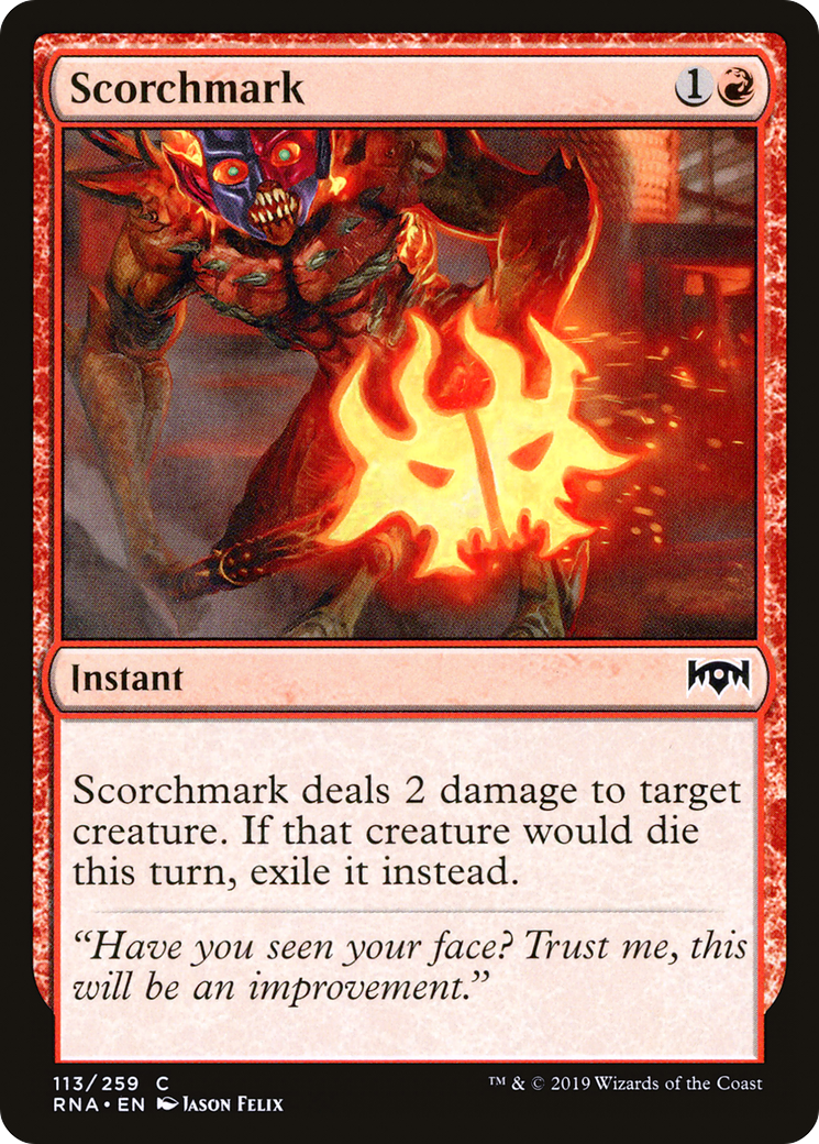 Image of Scorchmark (RNA-113) - Ravnica Allegiance