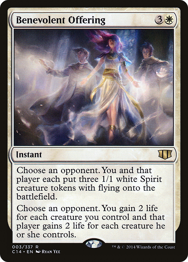 Image of Benevolent Offering (C14-003) - Commander 2014
