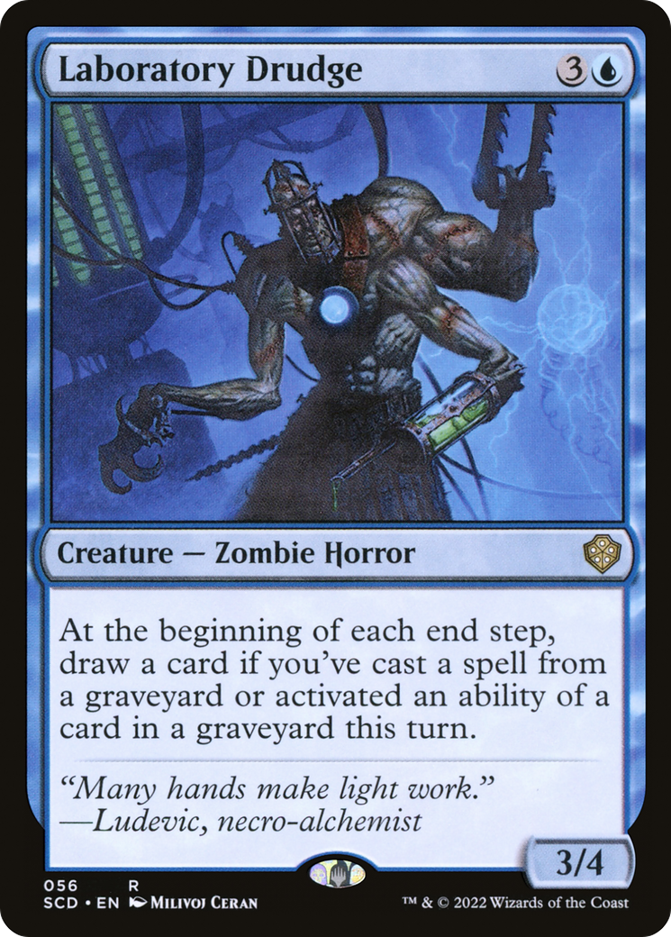 Image of Laboratory Drudge (SCD-056) - Starter Commander Decks