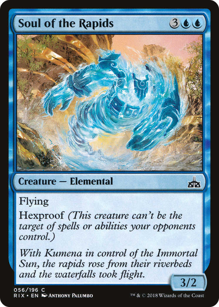 Image of Soul of the Rapids (RIX-056) - Rivals of Ixalan Foil