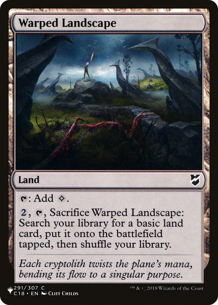 Image of Warped Landscape (LIST-C18-291) - The List
