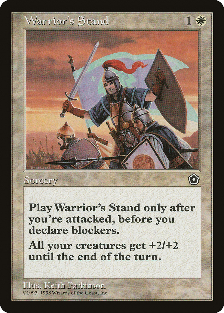 Image of Warrior's Stand (P02-) - Portal Second Age