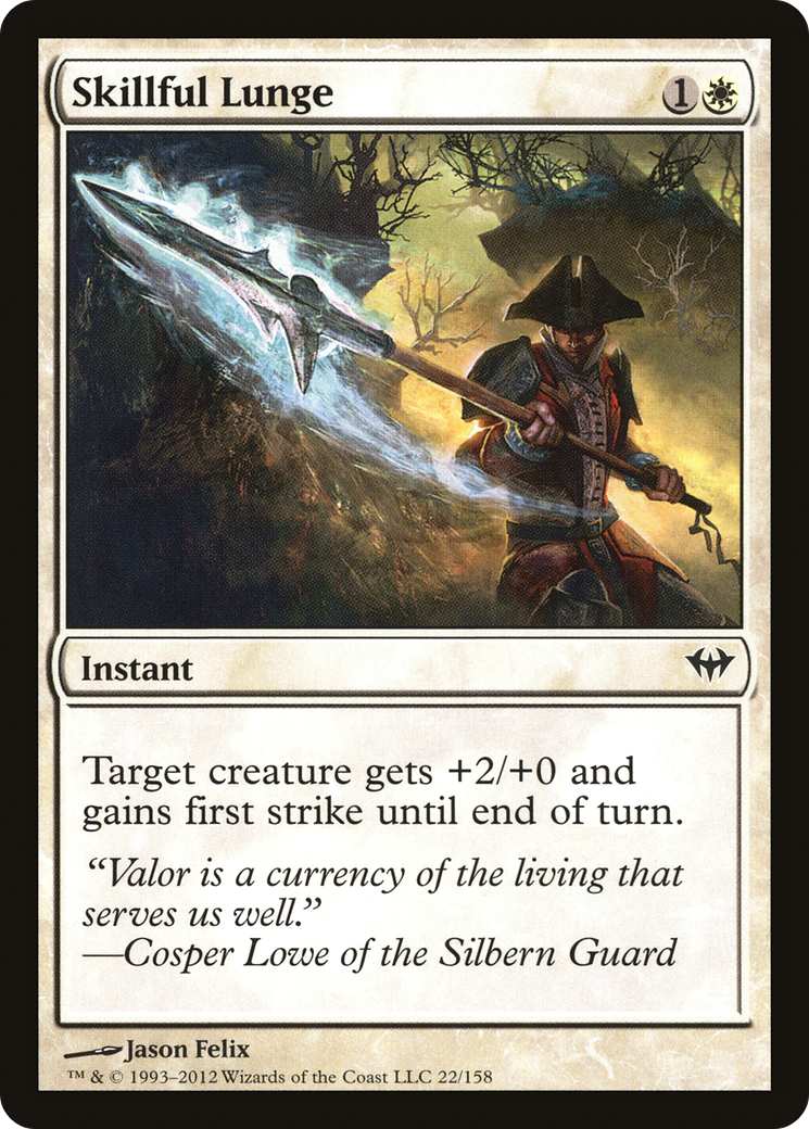 Image of Skillful Lunge (DKA-022) - Dark Ascension