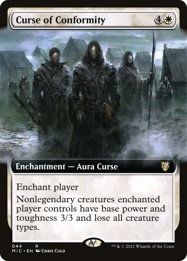 Image of Curse of Conformity (Extended Art) (MIC-044) - Midnight Hunt Commander: (Extended Art)