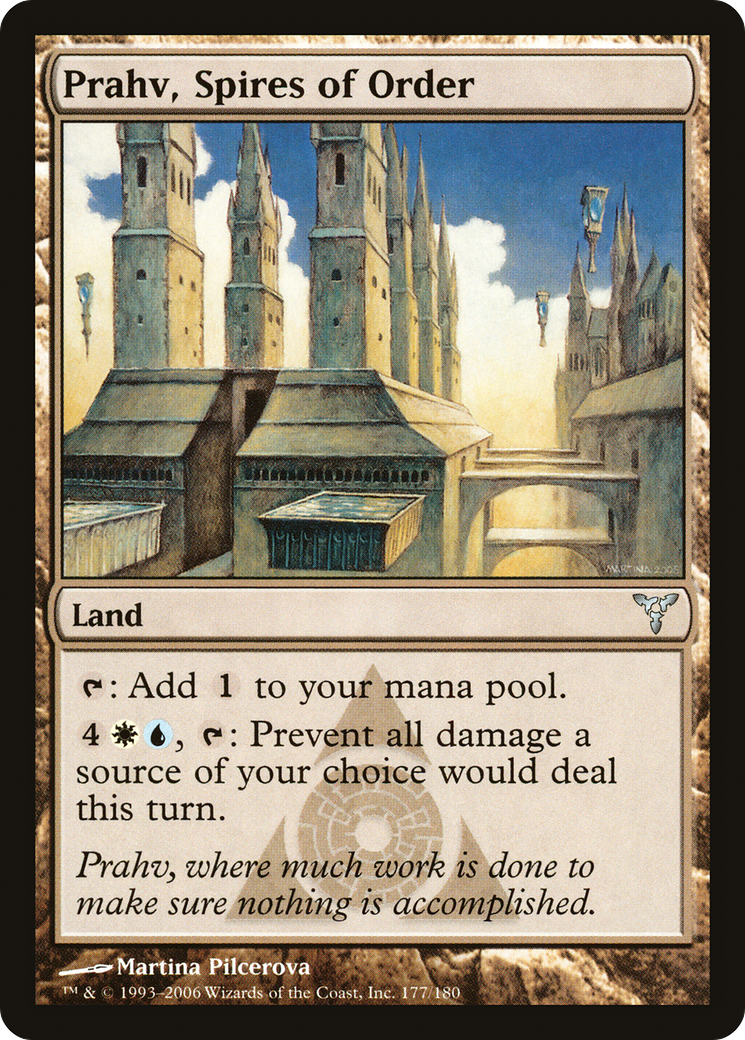 Image of Prahv, Spires of Order (DIS-177) - Dissension Foil