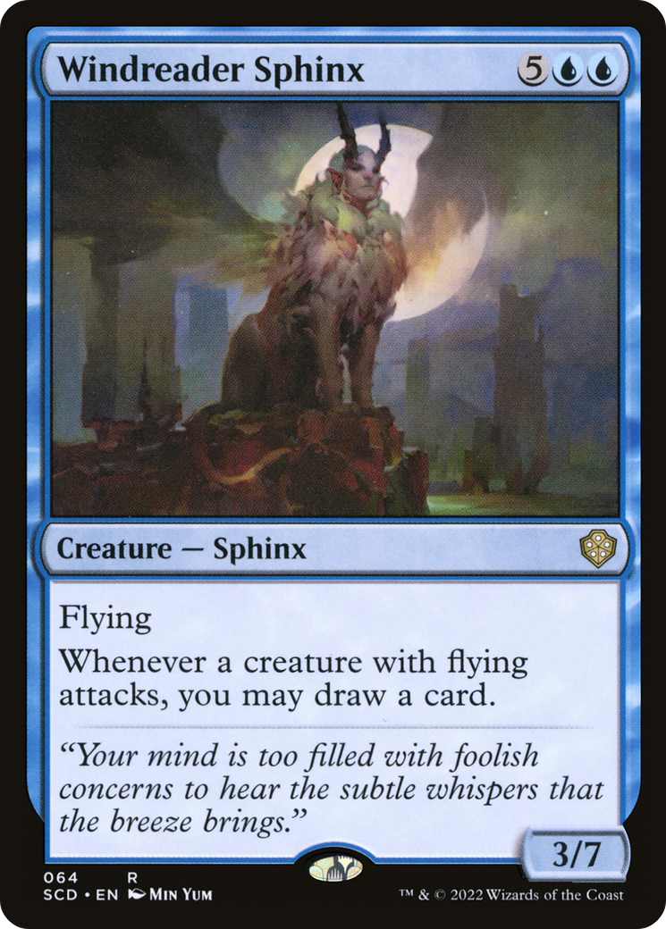 Image of Windreader Sphinx (SCD-064) - Starter Commander Decks