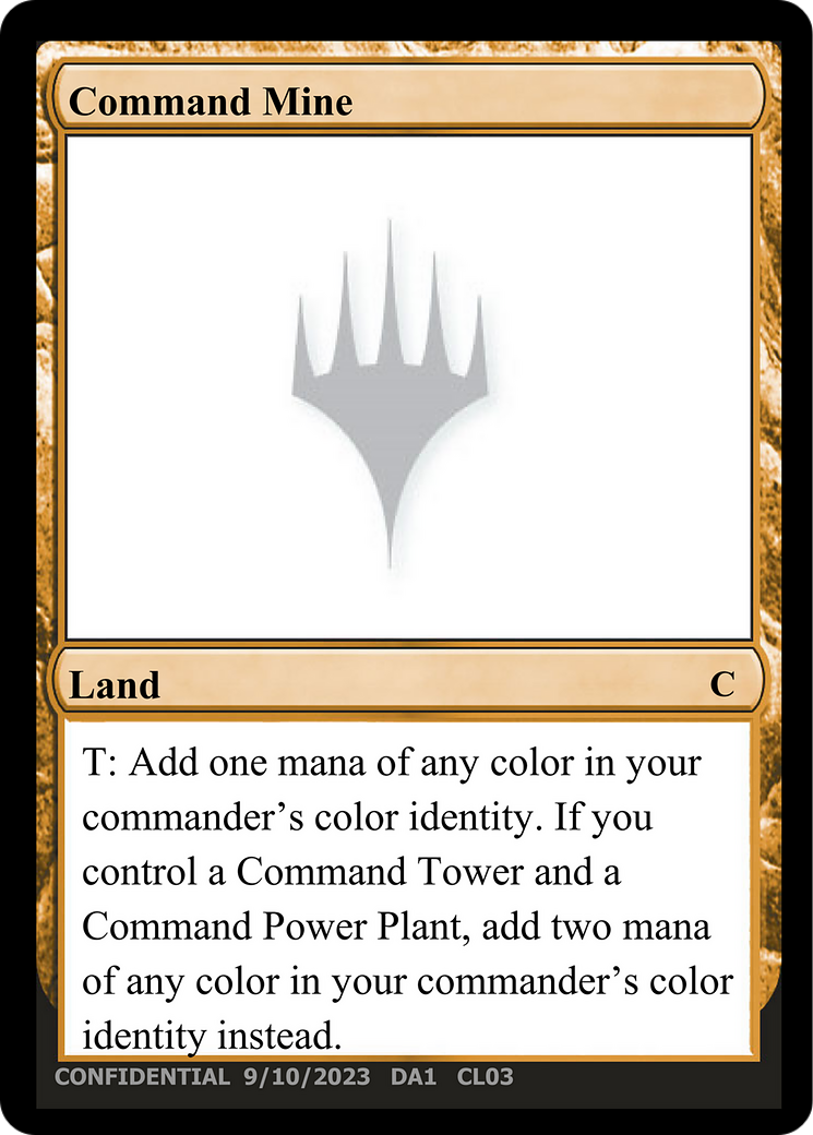 Image of Command Mine (UNK-CL03B) - Unknown Event