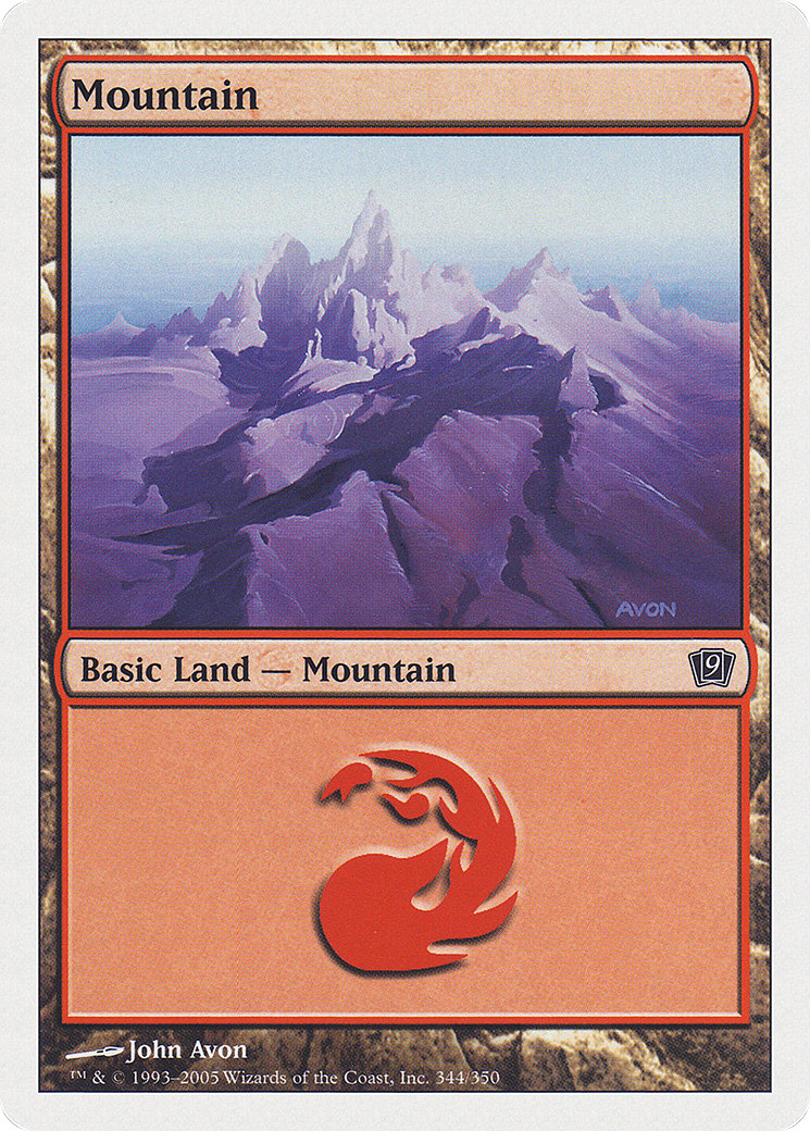 Image of Mountain (344) (9ED-344) - 9th Edition