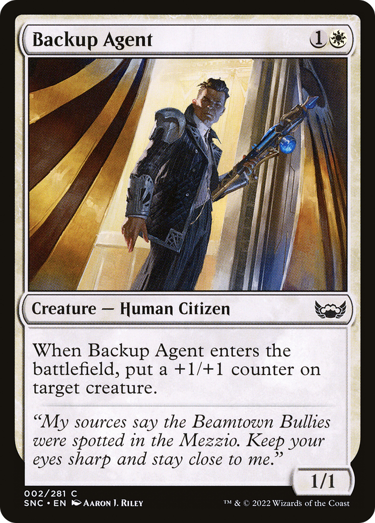 Image of Backup Agent (SNC-002) - Streets of New Capenna
