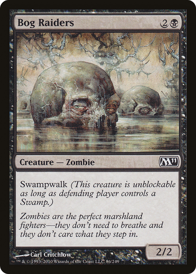 Image of Bog Raiders (M11-086) - Magic 2011 Foil