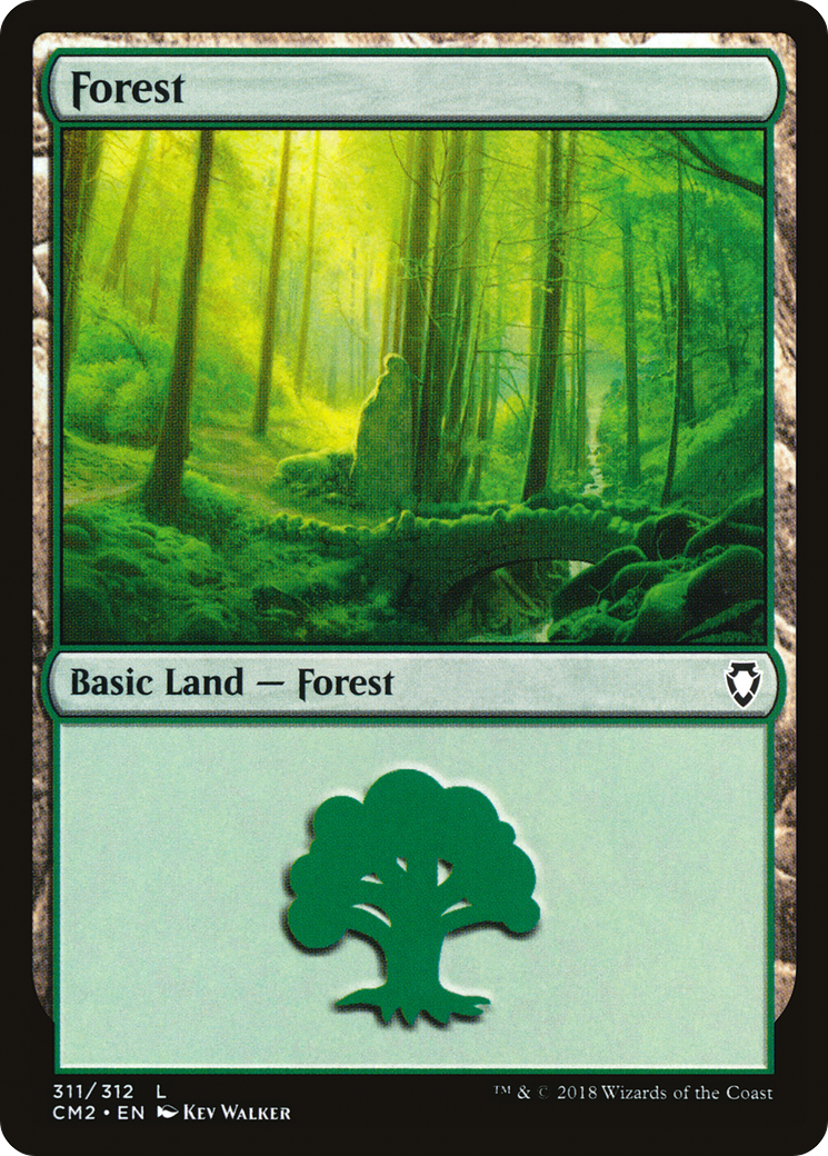 Image of Forest (311) (CM2-311) - Commander Anthology Volume II