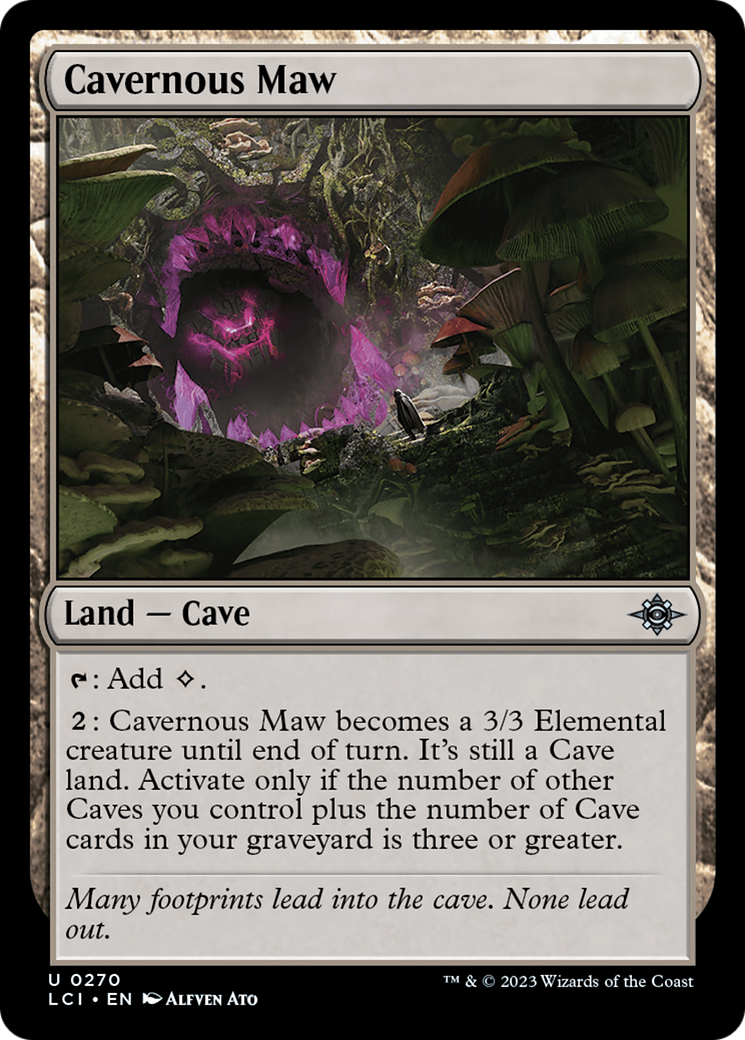 Image of Cavernous Maw (LCI-270) - The Lost Caverns of Ixalan Foil