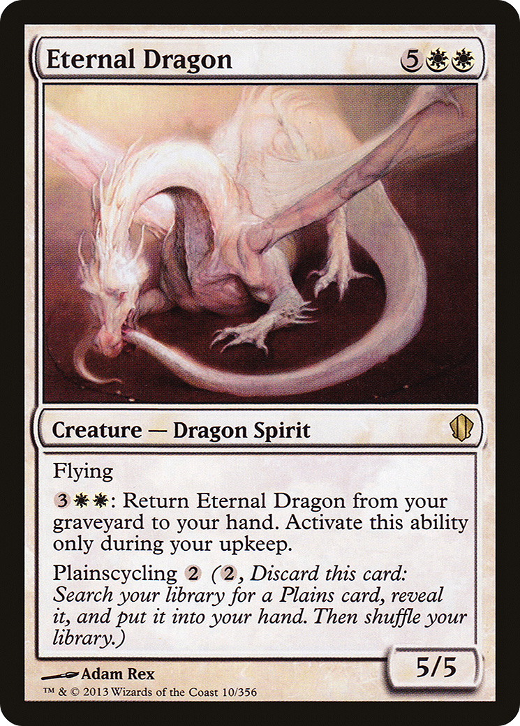 Image of Eternal Dragon (C13-010) - Commander 2013