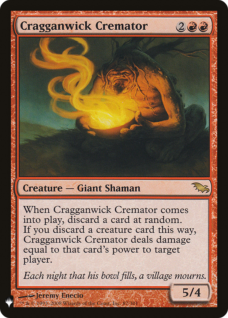 Image of Cragganwick Cremator (LIST-87/301) - The List
