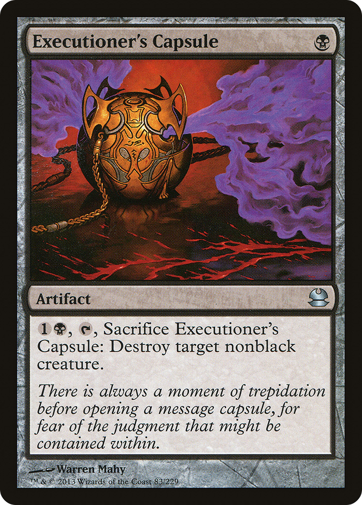 Image of Executioner's Capsule (MMA-083) - Modern Masters