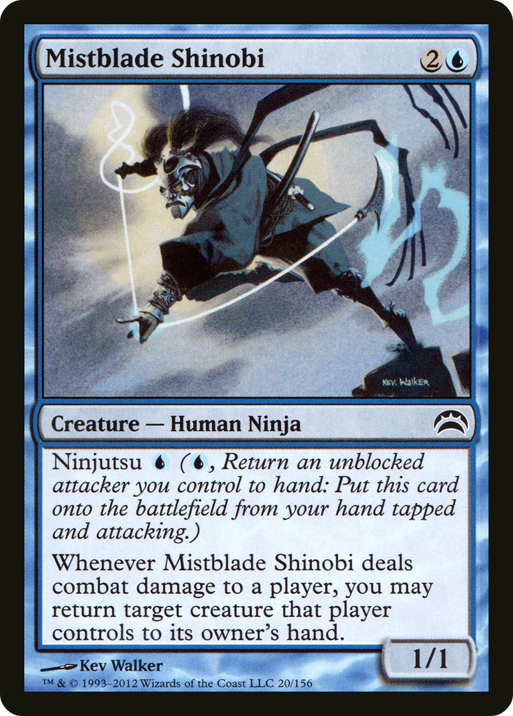 Image of Mistblade Shinobi (PC2-020) - Planechase 2012