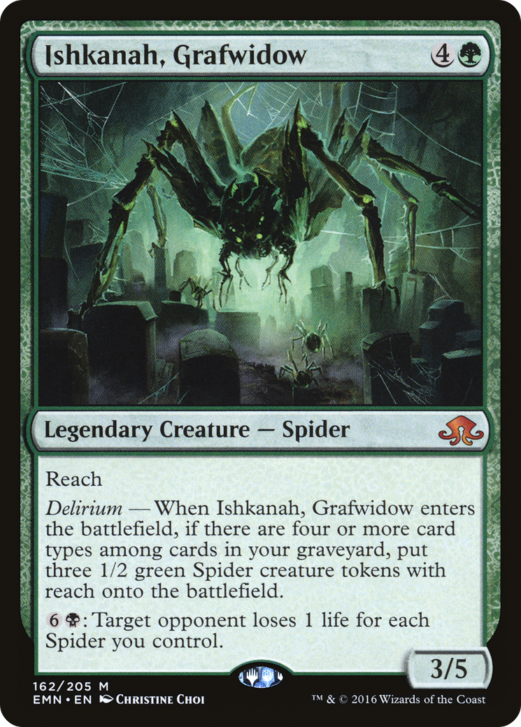 Image of Ishkanah, Grafwidow (EMN-162) - Eldritch Moon Foil
