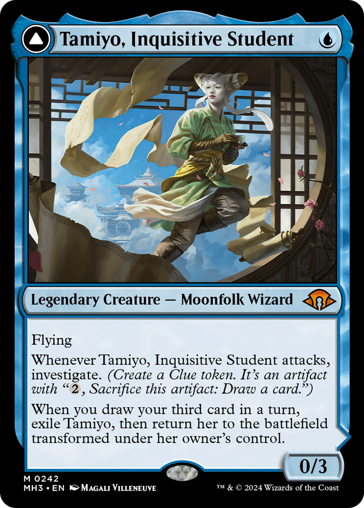 Image of Tamiyo, Inquisitive Student (MH3-242) - Modern Horizons 3 Foil
