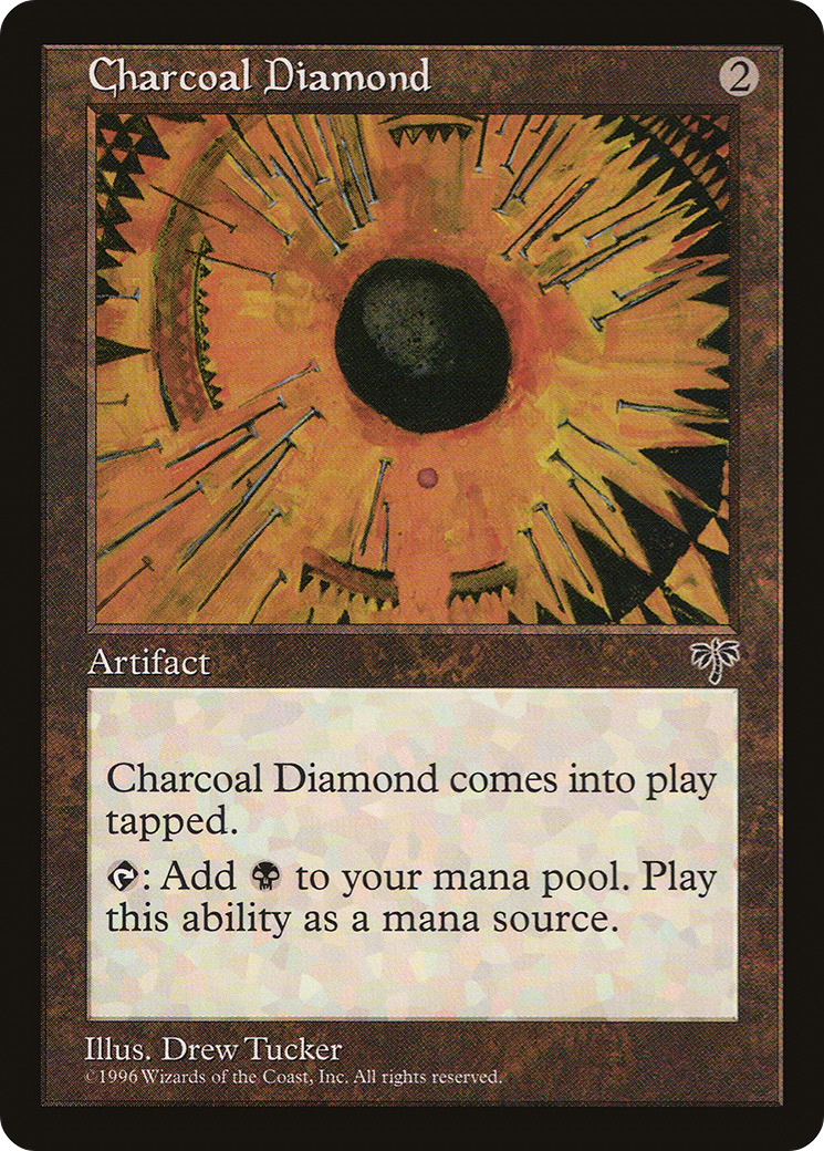 Image of Charcoal Diamond (MIR-) - Mirage