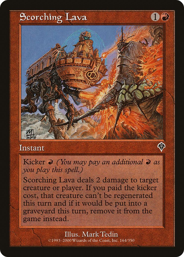 Image of Scorching Lava (INV-164) - Invasion