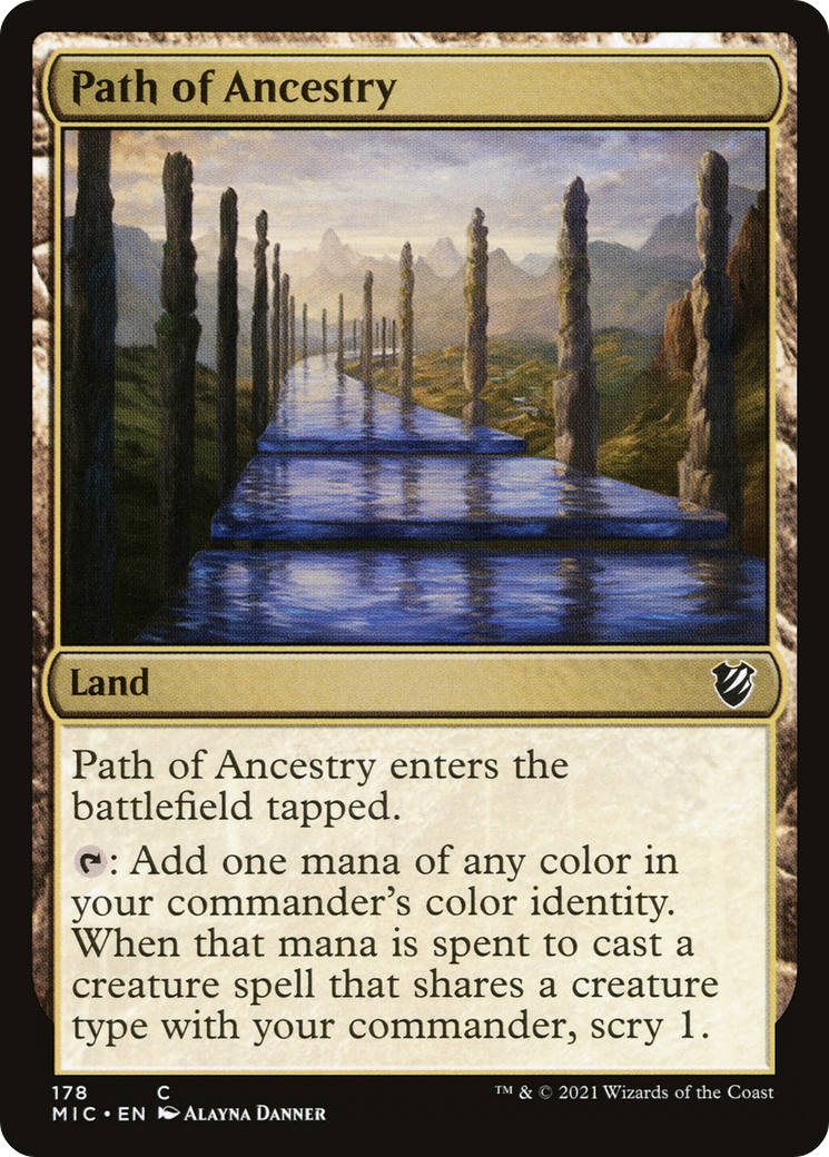 Image of Path of Ancestry (MIC-178) - Midnight Hunt Commander