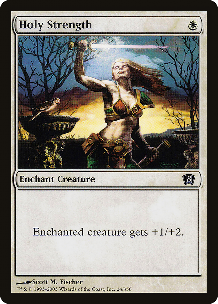 Image of Holy Strength (8ED-024) - 8th Edition
