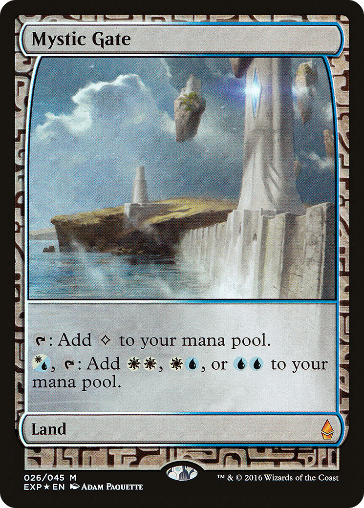 Image of Mystic Gate (EXP-026) - Zendikar Expeditions Foil
