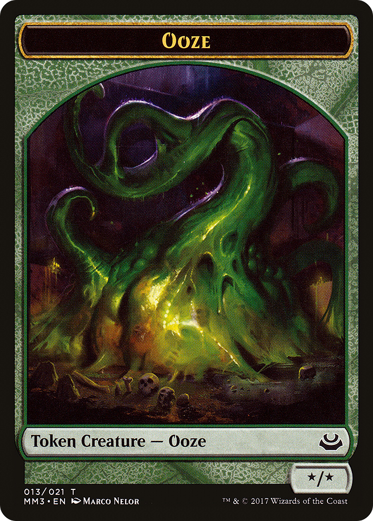 Image of Ooze Token (MM3-013) - Modern Masters 2017 Tokens