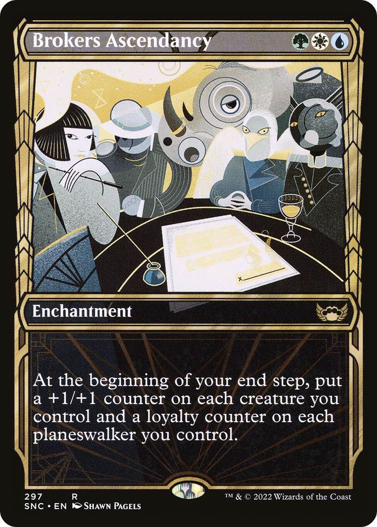 Image of Brokers Ascendancy (Showcase) (SNC-297) - Streets of New Capenna: (Showcase)